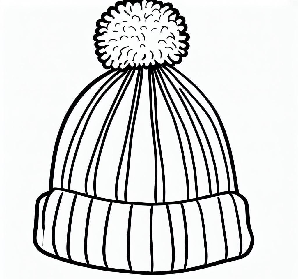 Dibujo gratuito Gorro de Invierno #191288 de la coleccion Objetos para imprimir