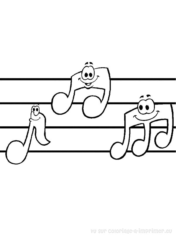 Dibujo para colorear: Instrumentos musicales (Objetos) #167205 - Dibujos para Colorear e Imprimir Gratis