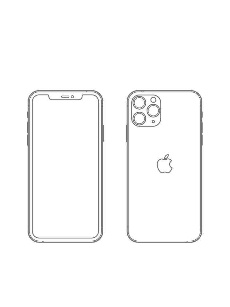 Dibujo para colorear: iPhone y iPad (Objetos) #191803 - Dibujos para Colorear e Imprimir Gratis