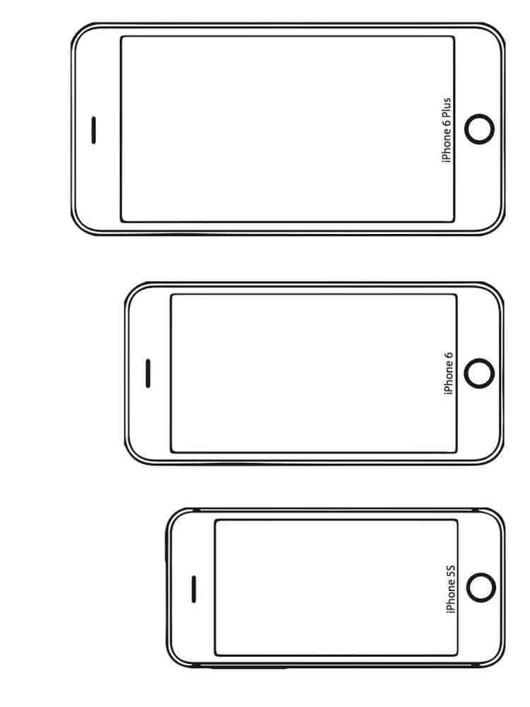 Dibujo gratuito iPhone y iPad #191805 de la coleccion Objetos para imprimir
