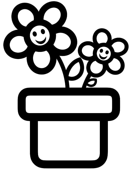 Dibujo gratuito Maceta #221260 de la coleccion Objetos para imprimir