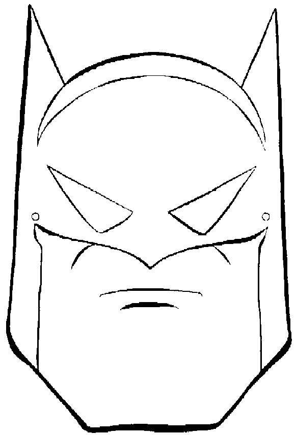 Dibujo para colorear: Máscara (Objetos) #120545 - Dibujos para Colorear e Imprimir Gratis