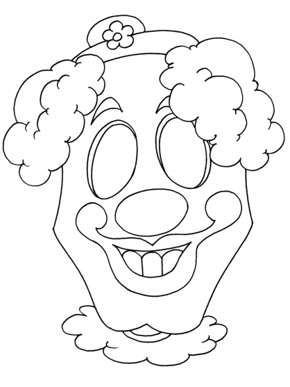 Dibujo para colorear: Máscara (Objetos) #120576 - Dibujos para Colorear e Imprimir Gratis