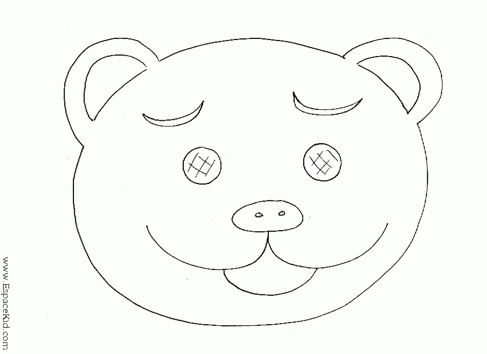 Dibujo para colorear: Máscara (Objetos) #120623 - Dibujos para Colorear e Imprimir Gratis