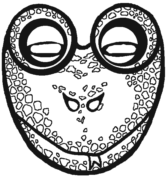 Dibujo para colorear: Máscara (Objetos) #120747 - Dibujos para Colorear e Imprimir Gratis