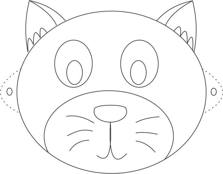 Dibujo para colorear: Máscara (Objetos) #120763 - Dibujos para Colorear e Imprimir Gratis