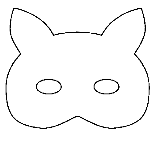 Dibujo para colorear: Máscara (Objetos) #120884 - Dibujos para Colorear e Imprimir Gratis