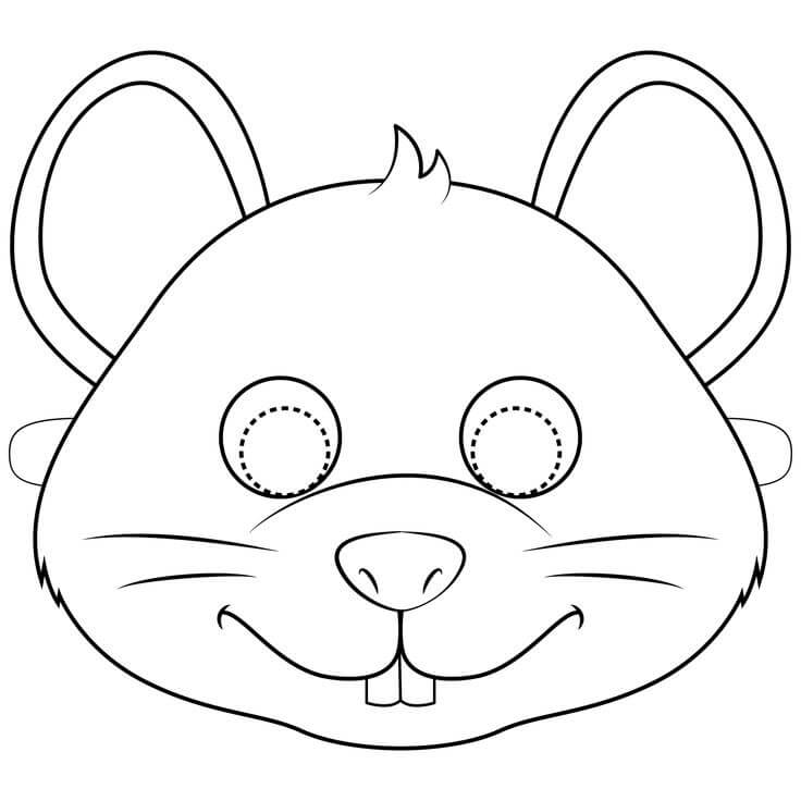 Dibujo gratuito Máscara #172688 de la coleccion Objetos para imprimir