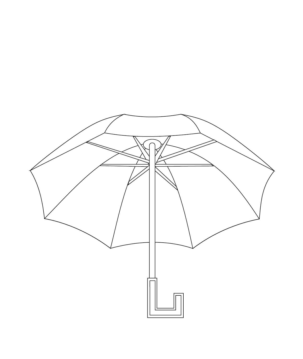 Dibujo gratuito Paraguas #172758 de la coleccion Objetos para imprimir Dibujo gratuito Paraguas #172758 de la coleccion Objetos para imprimir