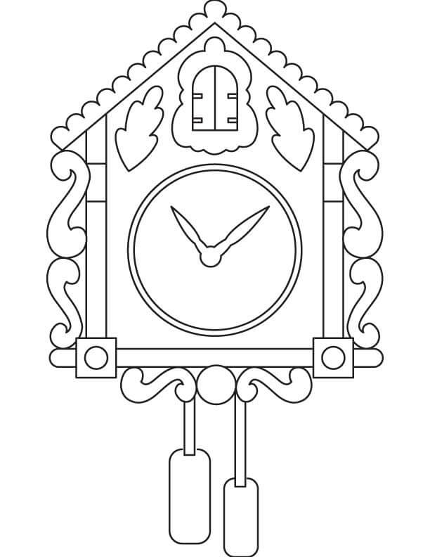 Dibujo gratuito Reloj #172814 de la coleccion Objetos para imprimir