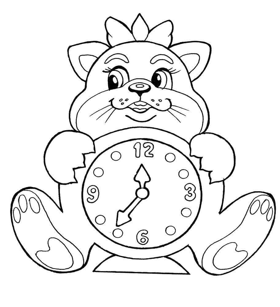 Dibujo gratuito Reloj #172825 de la coleccion Objetos para imprimir