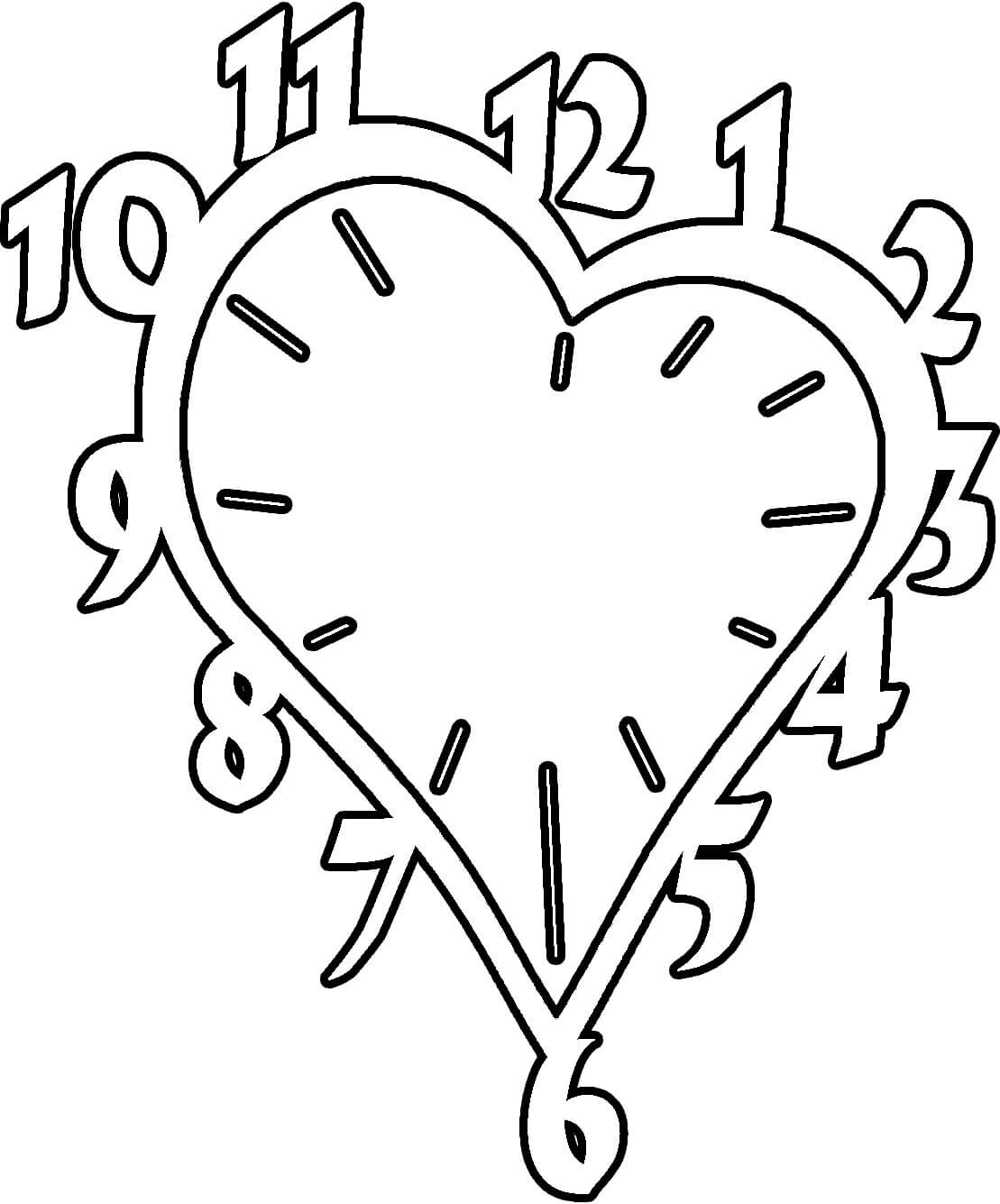 Dibujo gratuito Reloj #172828 de la coleccion Objetos para imprimir