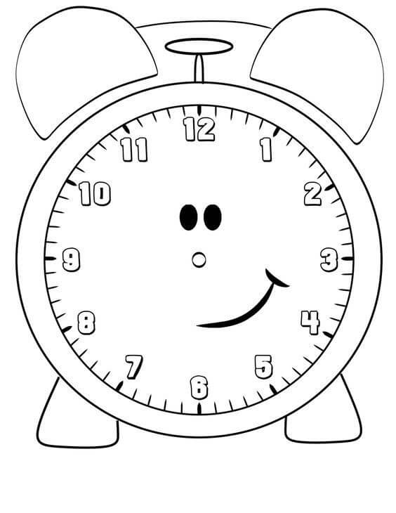 Dibujo gratuito Reloj #172835 de la coleccion Objetos para imprimir