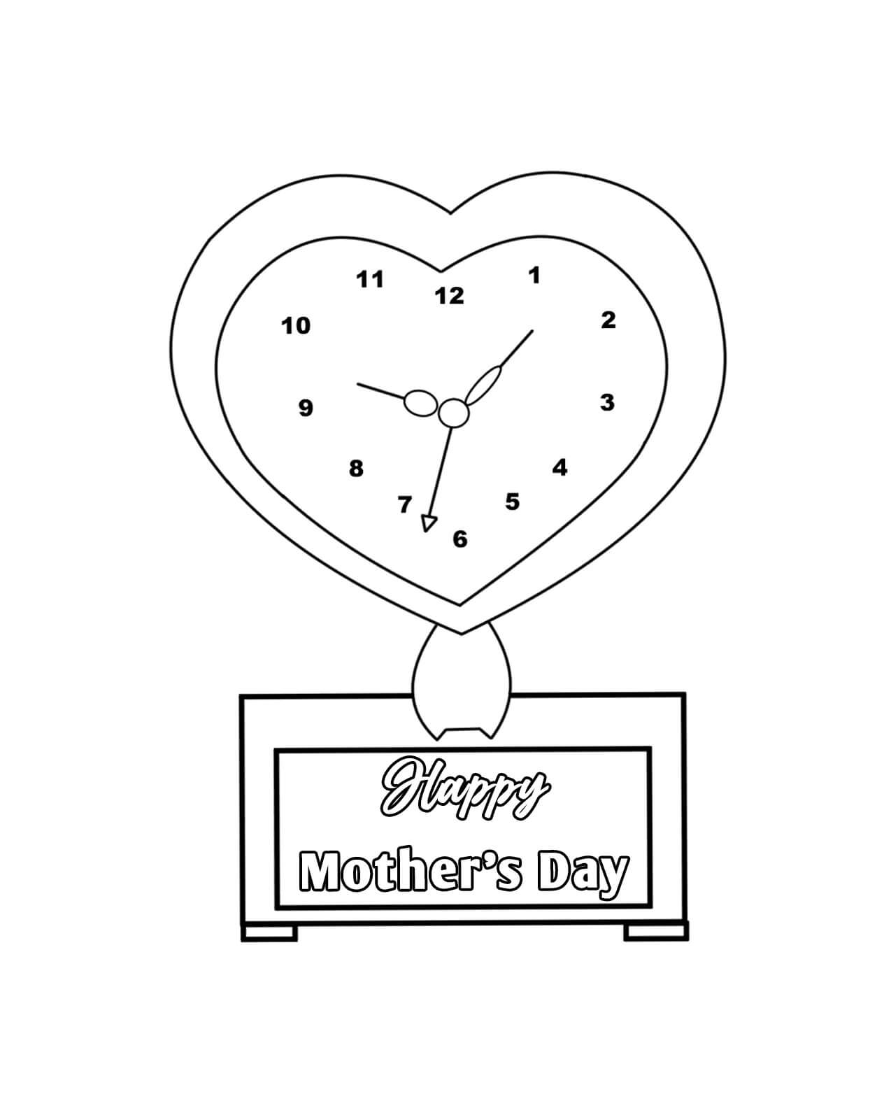 Dibujo gratuito Reloj #172842 de la coleccion Objetos para imprimir