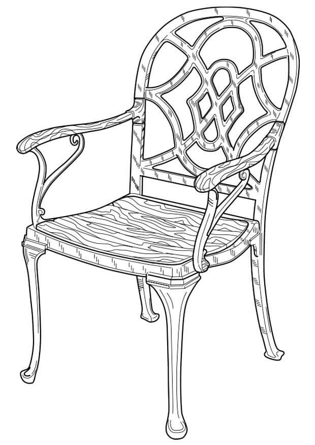 Dibujo gratuito Silla #180472 de la coleccion Objetos para imprimir