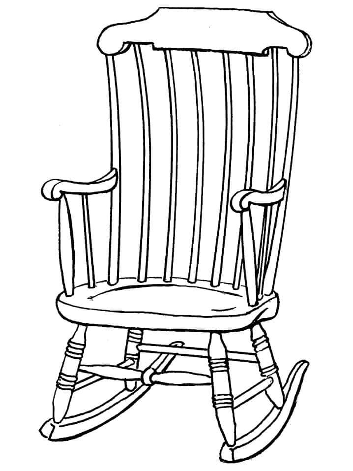 Dibujo gratuito Silla #180480 de la coleccion Objetos para imprimir
