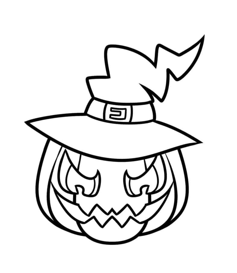 Dibujo gratuito Sombrero de Bruja #204006 de la coleccion Objetos para imprimir