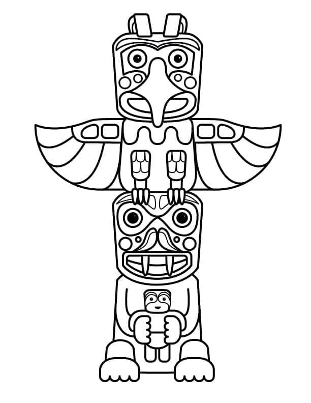 Dibujo gratuito Tótem #203100 de la coleccion Objetos para imprimir