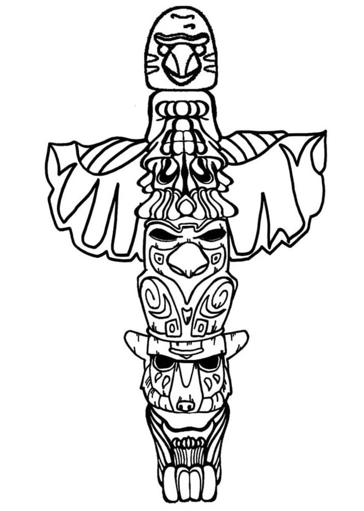 Dibujo gratuito Tótem #203121 de la coleccion Objetos para imprimir