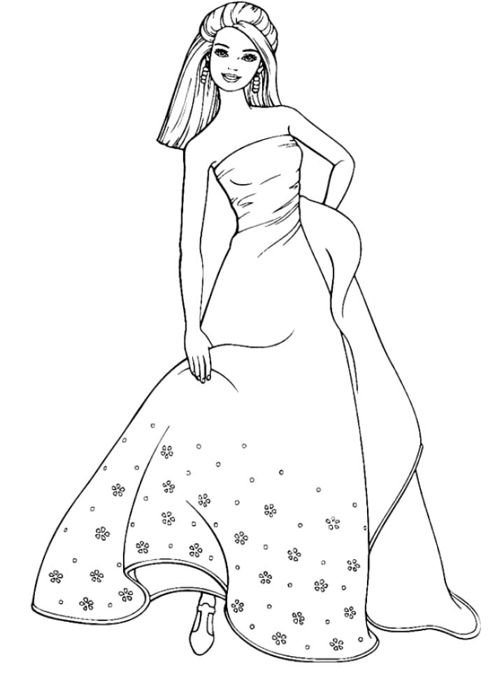 Dibujo gratuito Vestido #186191 de la coleccion Objetos para imprimir