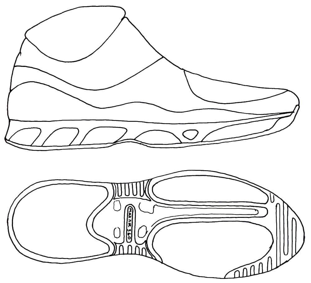 Dibujo gratuito Zapato #211580 de la coleccion Objetos para imprimir Dibujo gratuito Zapato #211580 de la coleccion Objetos para imprimir