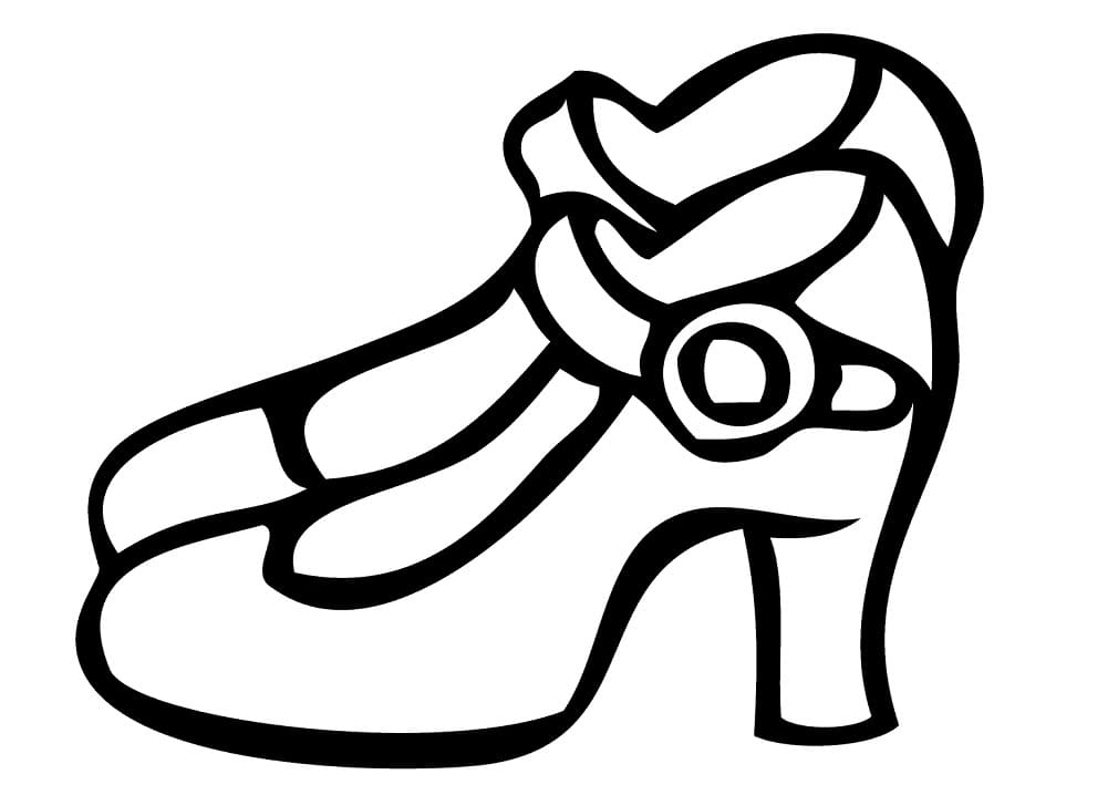 Dibujo gratuito Zapato #211595 de la coleccion Objetos para imprimir Dibujo gratuito Zapato #211595 de la coleccion Objetos para imprimir
