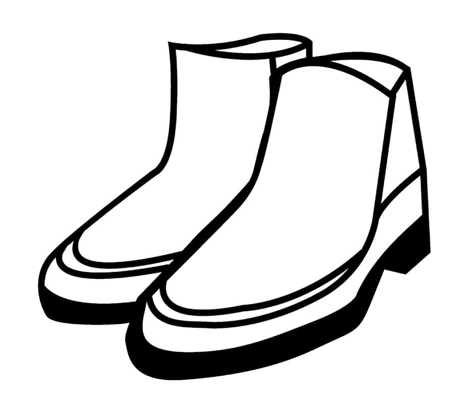 Dibujo gratuito Zapato #211607 de la coleccion Objetos para imprimir