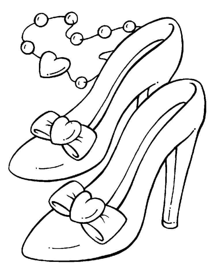 Dibujo gratuito Zapato #211614 de la coleccion Objetos para imprimir