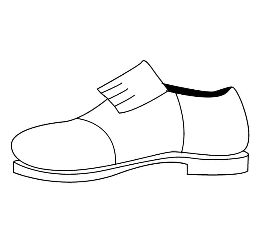 Dibujo gratuito Zapato #211617 de la coleccion Objetos para imprimir