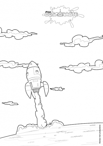 Dibujo para colorear: Astronauta (Ocupaciones) #87621 - Dibujos para Colorear e Imprimir Gratis