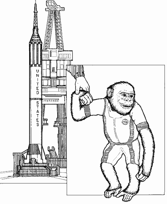 Dibujo para colorear: Astronauta (Ocupaciones) #87624 - Dibujos para Colorear e Imprimir Gratis