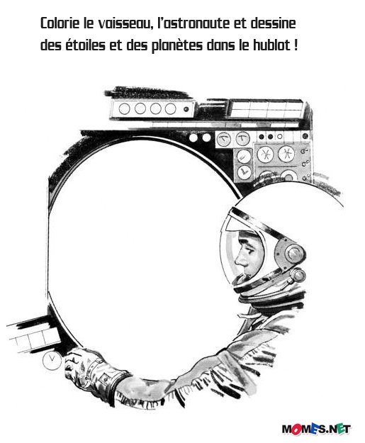 Dibujo para colorear: Astronauta (Ocupaciones) #87632 - Dibujos para Colorear e Imprimir Gratis