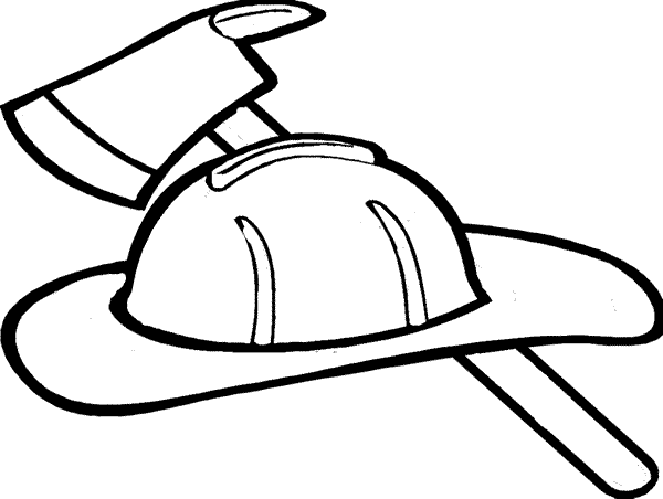 Dibujo para colorear: Bombero (Ocupaciones) #105594 - Dibujos para Colorear e Imprimir Gratis