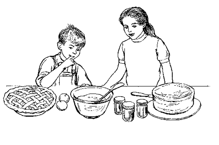 Dibujo para colorear: Panadero (Ocupaciones) #89973 - Dibujos para Colorear e Imprimir Gratis