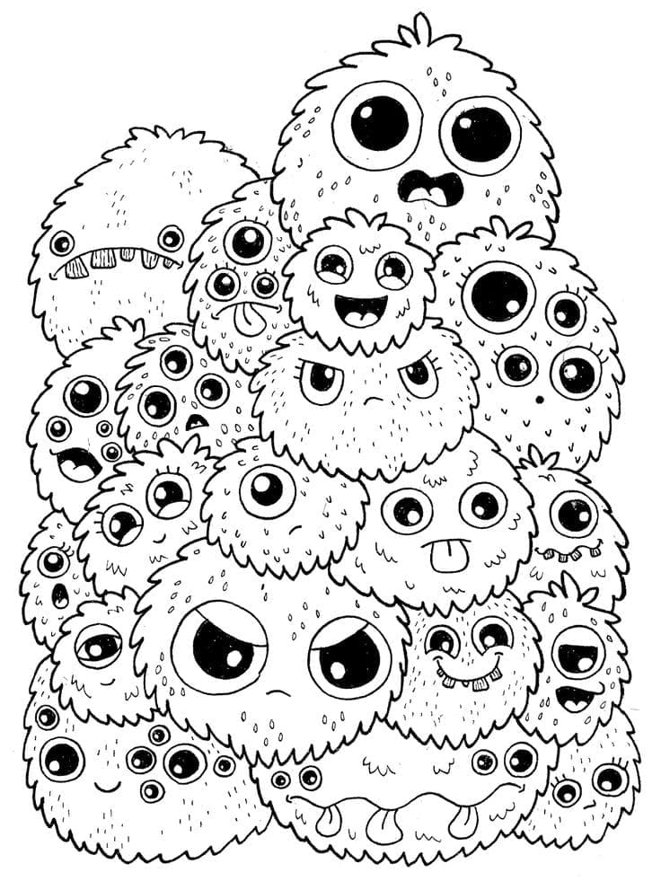 Dibujo gratuito Arte Doodle #190858 de la coleccion Otro para imprimir