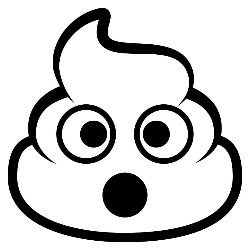 Dibujo gratuito Caca (Emoji) #190913 de la coleccion Otro para imprimir
