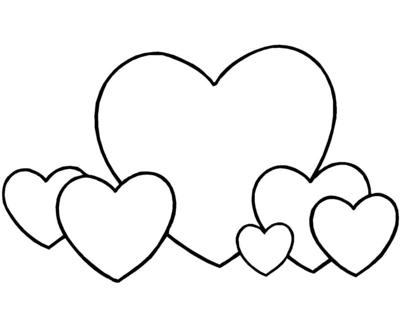 Dibujo para colorear: Corazón (Otro) #173263 - Dibujos para Colorear e Imprimir Gratis