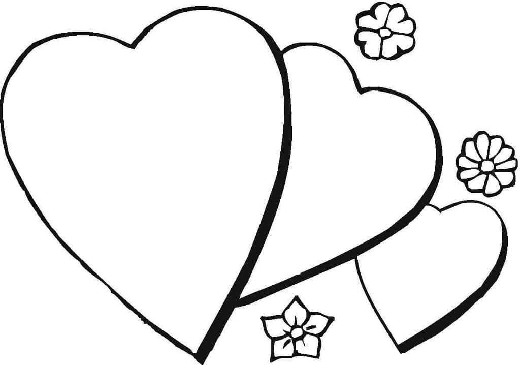 Dibujo para colorear: Corazón (Otro) #173271 - Dibujos para Colorear e Imprimir Gratis