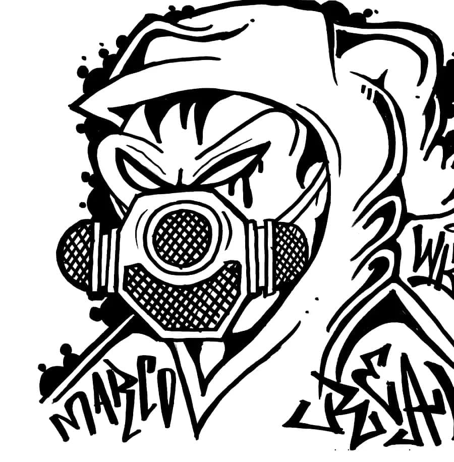 Dibujo gratuito Graffiti #192212 de la coleccion Otro para imprimir
