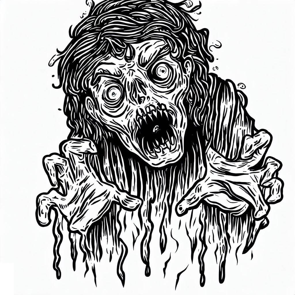 Dibujo para colorear: Horror y Scary (Otro) #193690 - Dibujos para Colorear e Imprimir Gratis