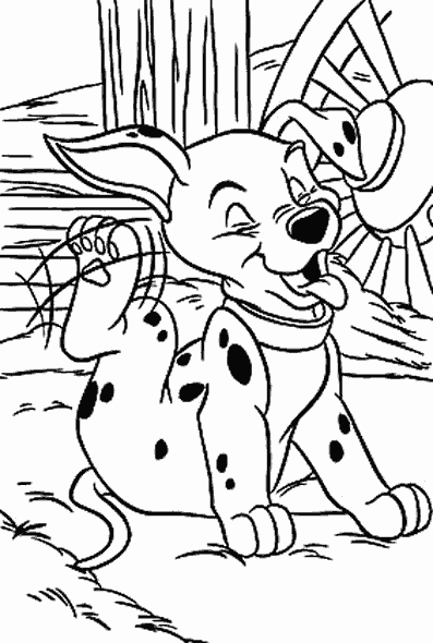 Dibujo gratuito 101 Dálmatas #129399 de la coleccion Películas de Animación para imprimir