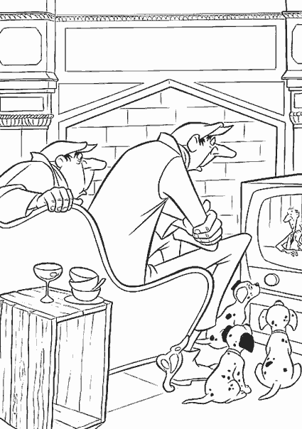 Dibujo gratuito 101 Dálmatas #129424 de la coleccion Películas de Animación para imprimir Dibujo gratuito 101 Dálmatas #129424 de la coleccion Películas de Animación para imprimir