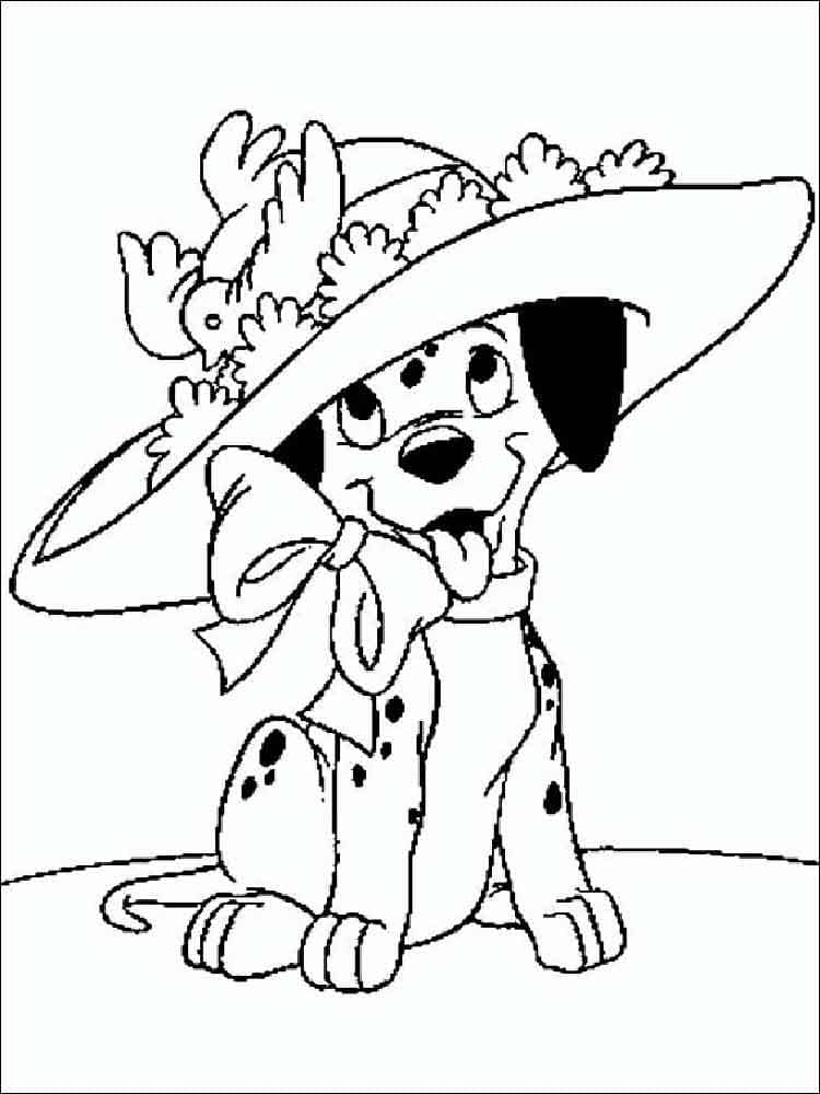 Dibujo gratuito 101 Dálmatas #187582 de la coleccion Películas de Animación para imprimir