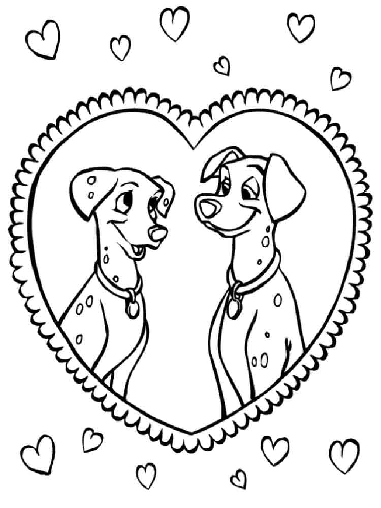 Dibujo gratuito 101 Dálmatas #187622 de la coleccion Películas de Animación para imprimir