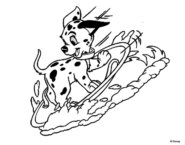 Dibujo para colorear: 101 Dalmatians (Películas de animación) #129184 - Dibujos para Colorear e Imprimir Gratis
