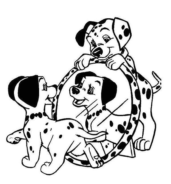Dibujo para colorear: 101 Dalmatians (Películas de animación) #129186 - Dibujos para Colorear e Imprimir Gratis