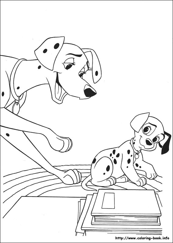 Dibujo para colorear: 101 Dalmatians (Películas de animación) #129194 - Dibujos para Colorear e Imprimir Gratis