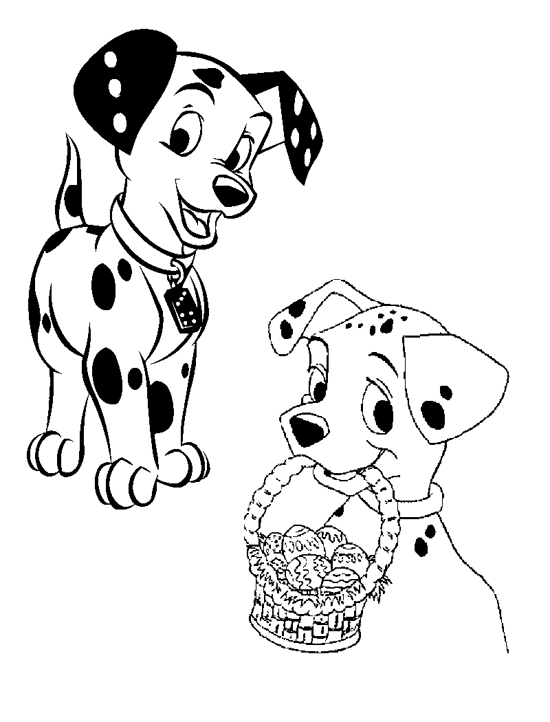 Dibujo para colorear: 101 Dalmatians (Películas de animación) #129219 - Dibujos para Colorear e Imprimir Gratis