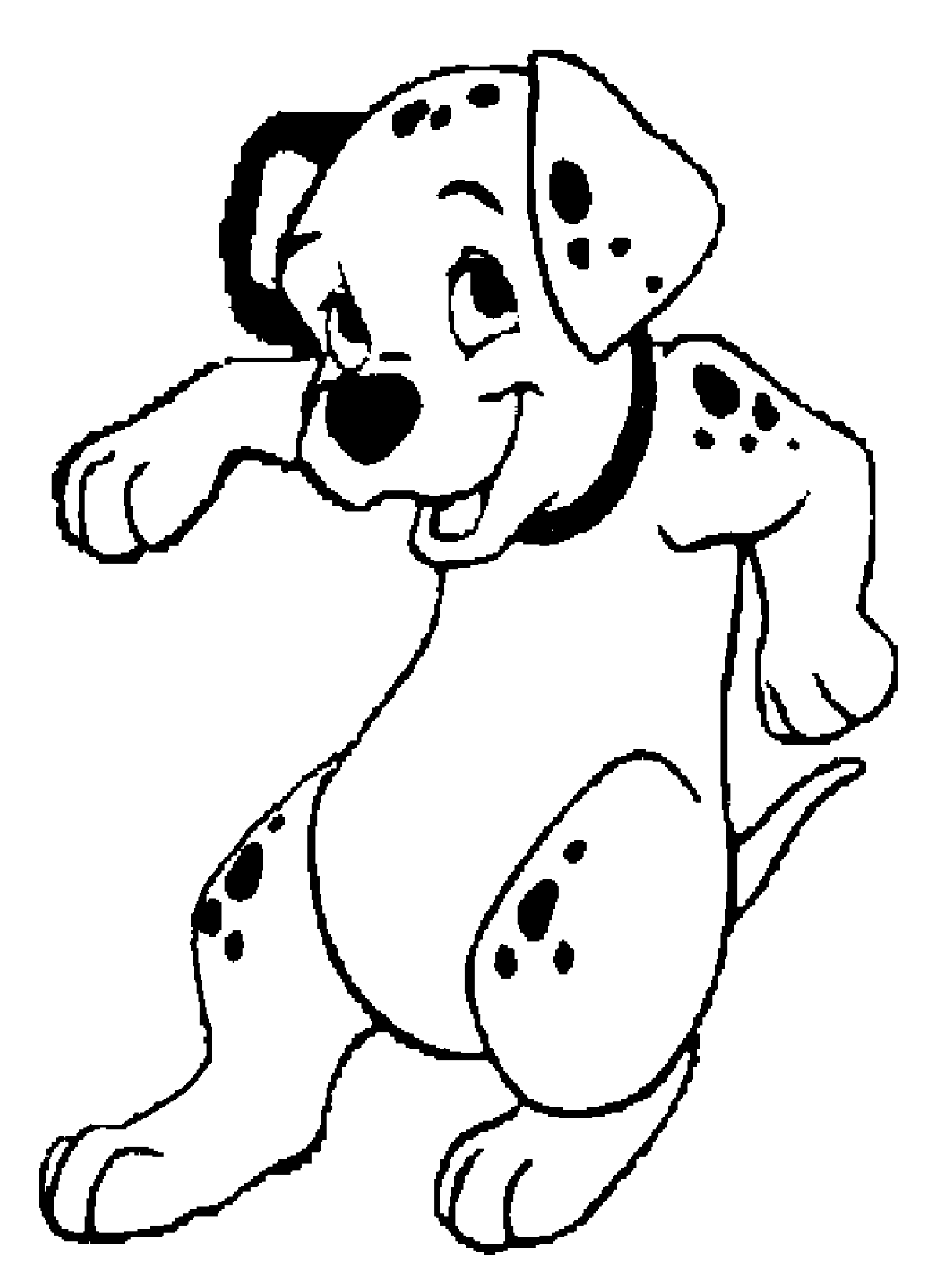 Dibujo para colorear: 101 Dalmatians (Películas de animación) #129226 - Dibujos para Colorear e Imprimir Gratis