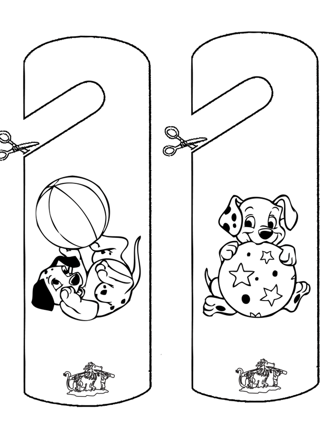 Dibujo para colorear: 101 Dalmatians (Películas de animación) #129259 - Dibujos para Colorear e Imprimir Gratis